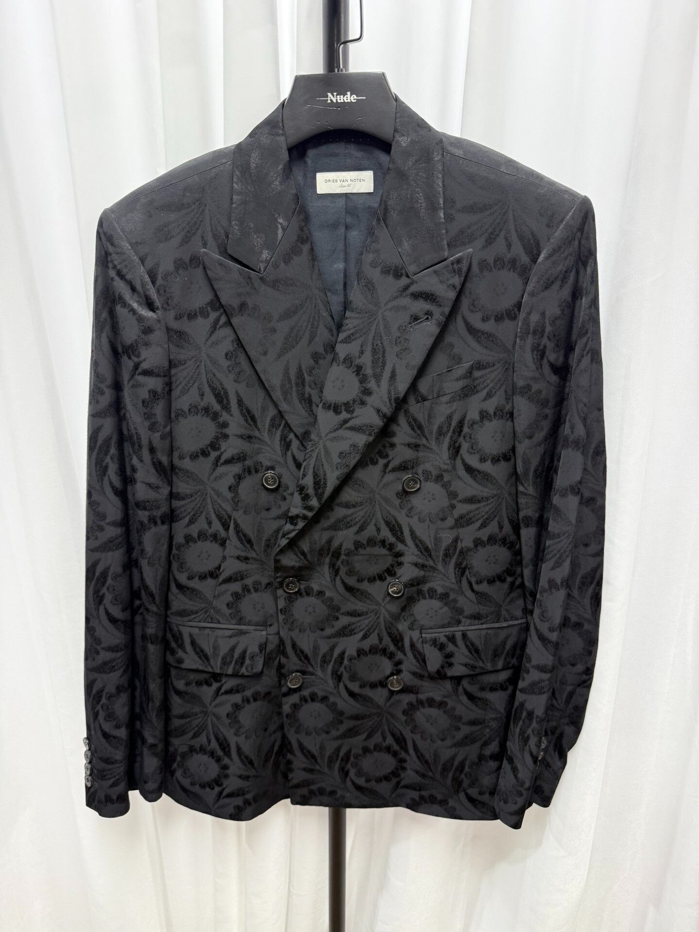 Dries Van Noten Dries van Noten Silk Jacquard Jacket Size US S / EU 44-46 / 1 - 1 Thumbnail