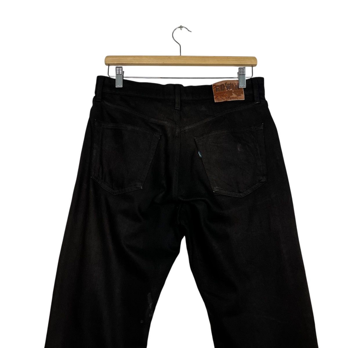 Edwin Vintage Edwin Black Denim Jeans Size US 32 / EU 48 - 9 Thumbnail