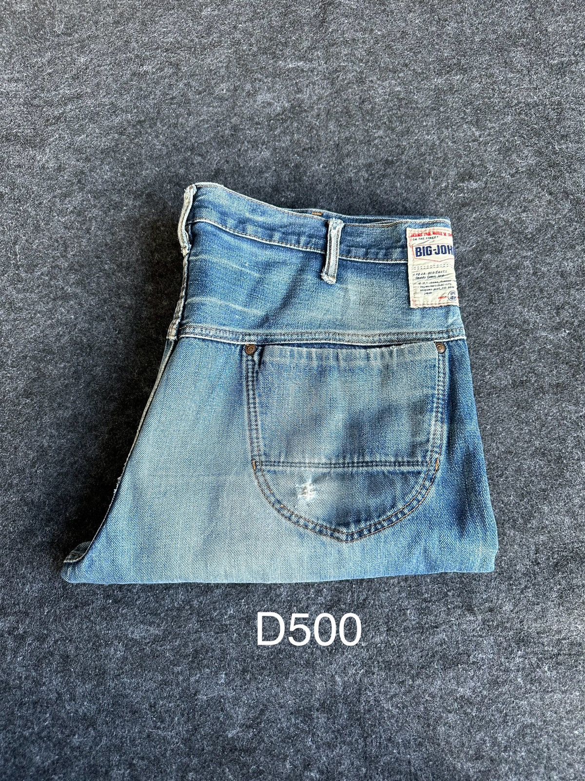 Big John Vintage Big John Loose Washed Denim D500 Size US 38 / EU 54 - 23 Thumbnail