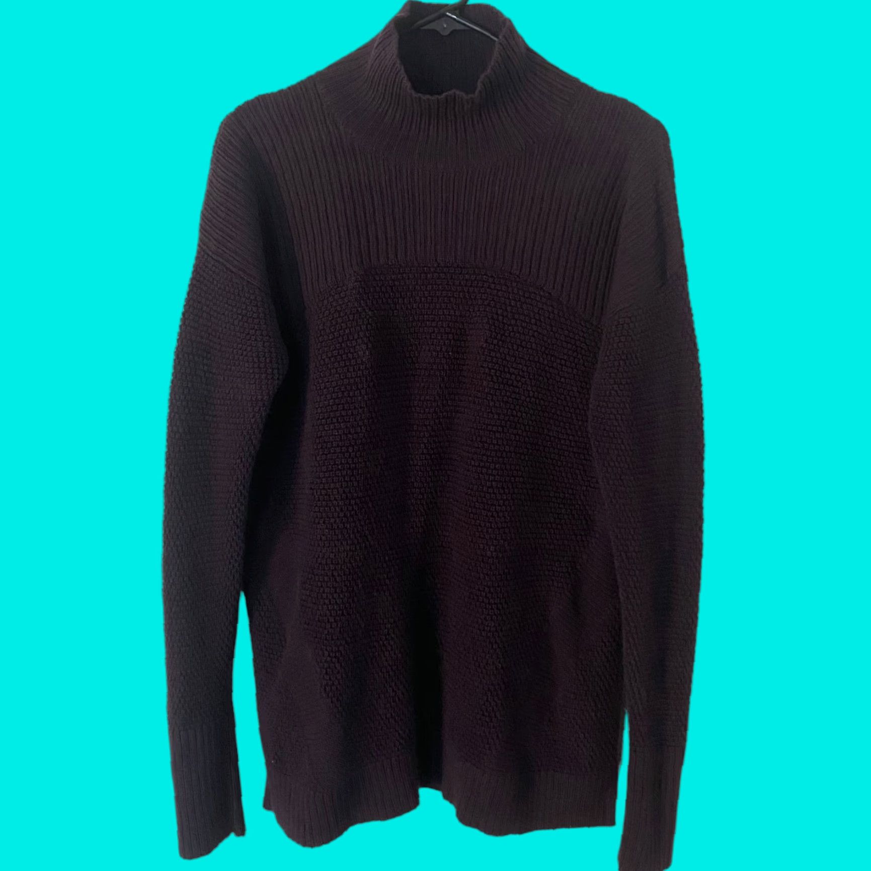 Lululemon Lululemon Warmth & Restore Merino Wool Knit Turtle-Neck Pullover Sweater Purple Women's 12 Size XL / US 12-14 / IT 48-50 - 1 Thumbnail