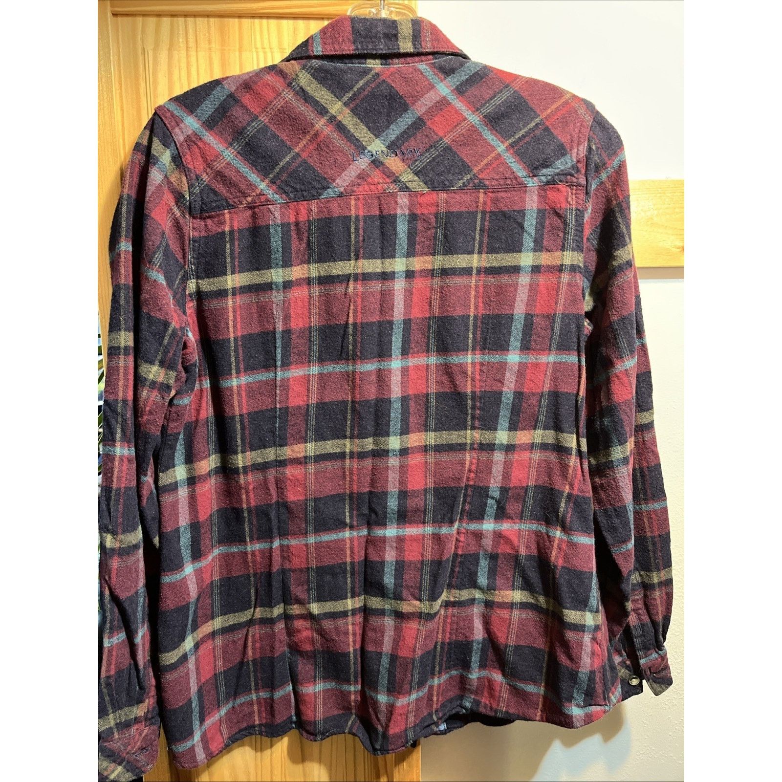 Legendary Goods Legendary Whitetails Shirt Women Flannel Red Plaid L Button Size L / US 10 / IT 46 - 7 Thumbnail