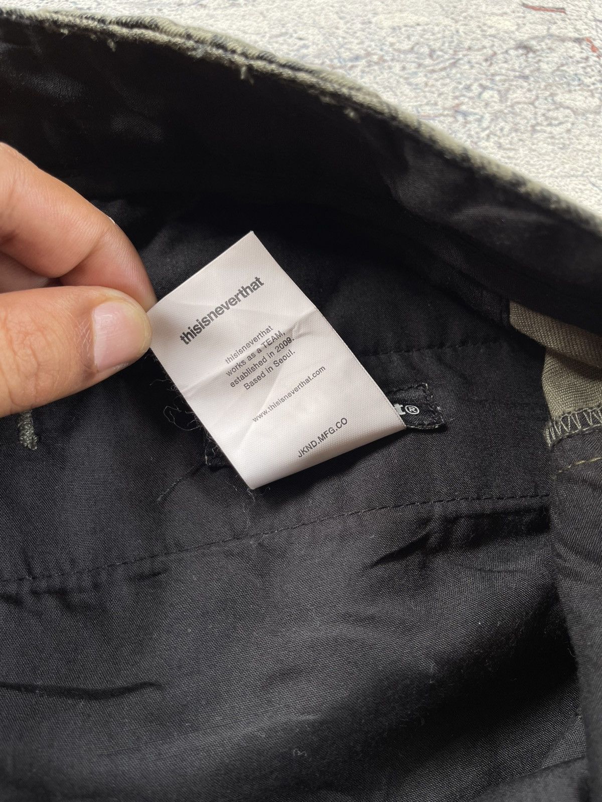 thisisneverthat Thisisneverthat all over print police pants Size US 31 - 7 Thumbnail