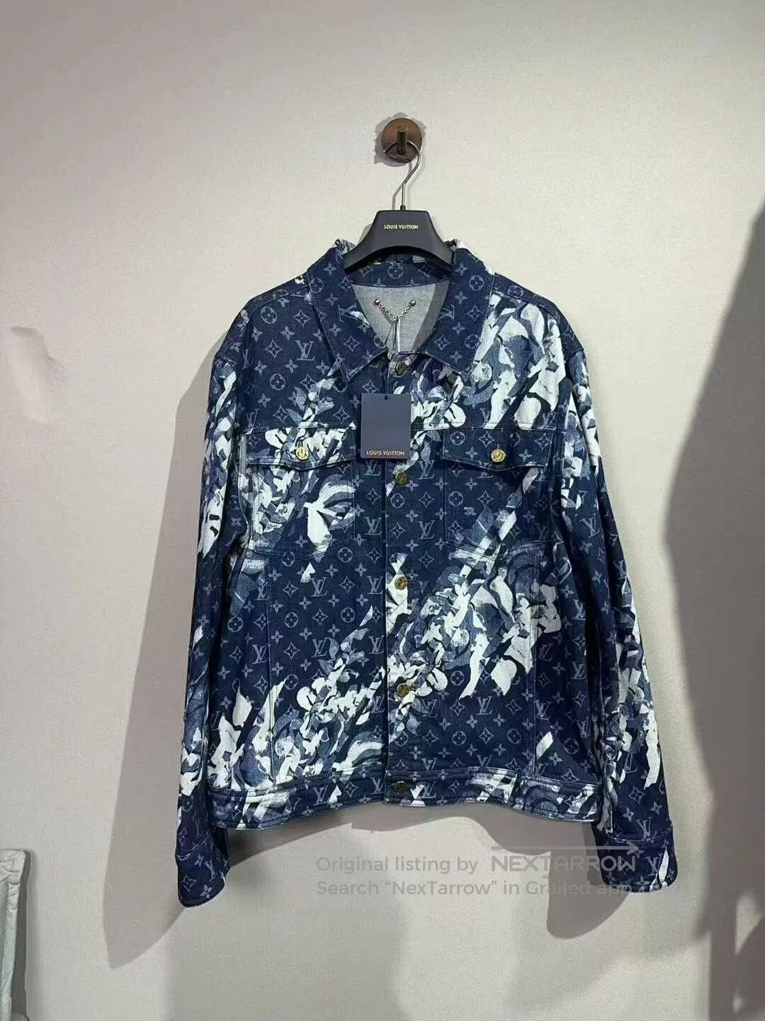 Louis Vuitton louis vuitton floral denim jacket. Size US XXL / EU 58 / 5 - 1 Thumbnail
