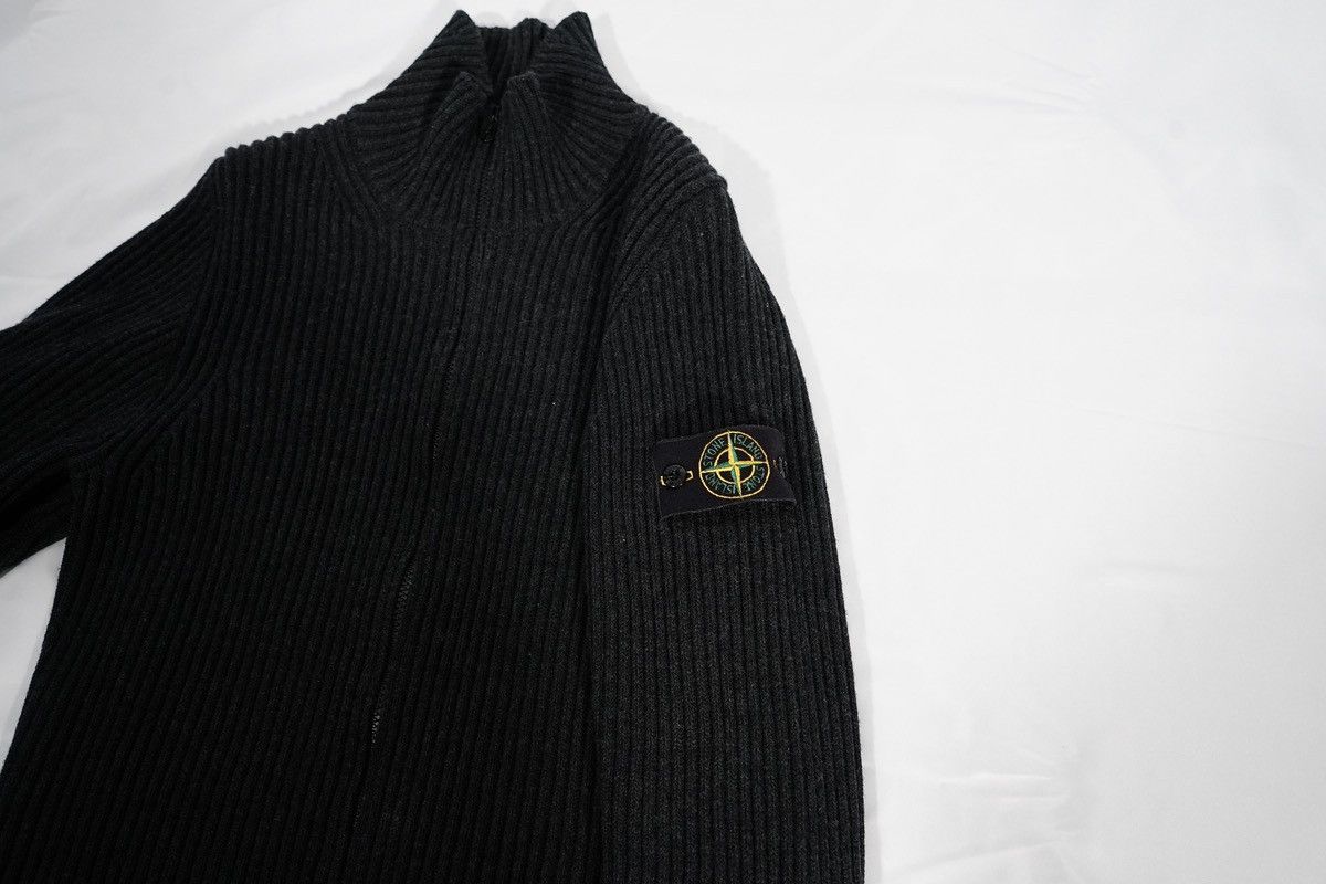 Stone Island Stone Island Vintage Knit Zip Sweater Size US M / EU 48-50 / 2 - 3 Thumbnail