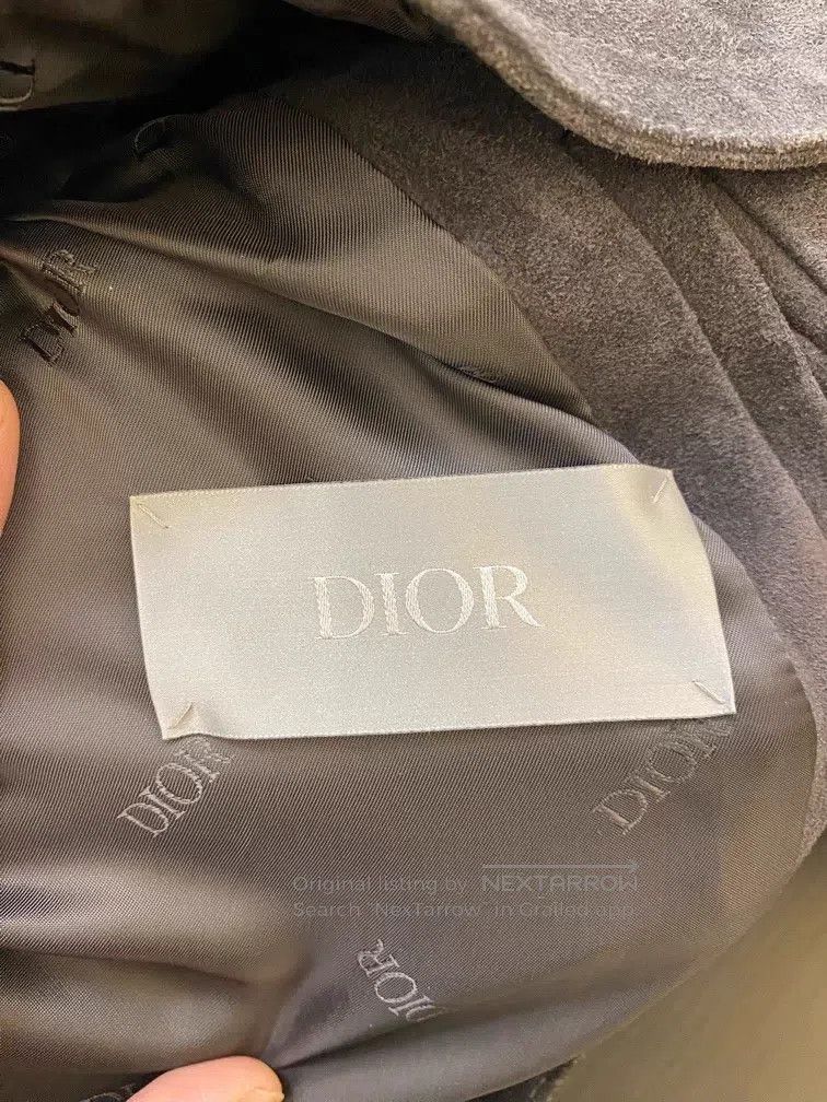 Dior Dior Black suede suede solid colour single-breasted jacket Size US M / EU 48-50 / 2 - 4 Thumbnail