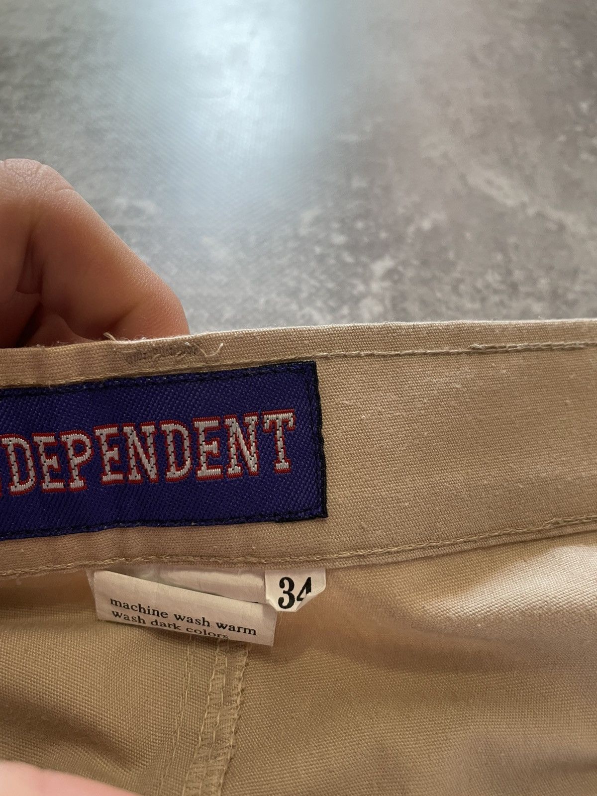 Independent Trading Co. × Independent Truck Co. × Vintage Vintage Independent Skateboarding Carpenter Rap Shorts 90s Size US 34 / EU 50 - 11 Thumbnail