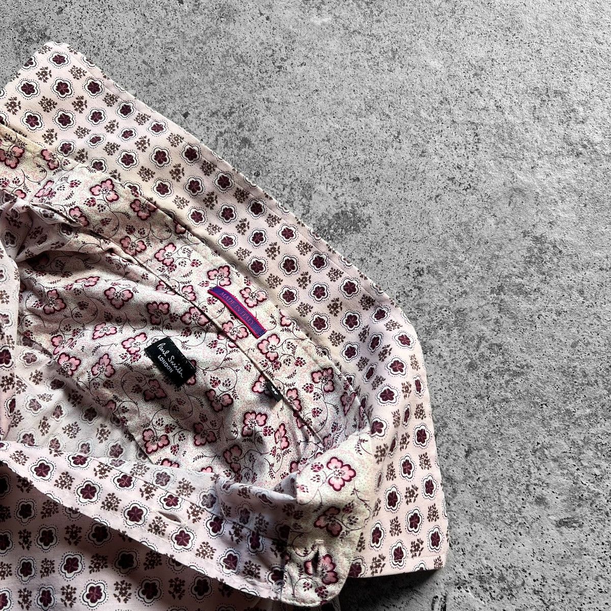 Designer × Paul Smith Paul Smith London Mens Button Up Long Sleeve Printed Shirt Size US M / EU 48-50 / 2 - 8 Thumbnail