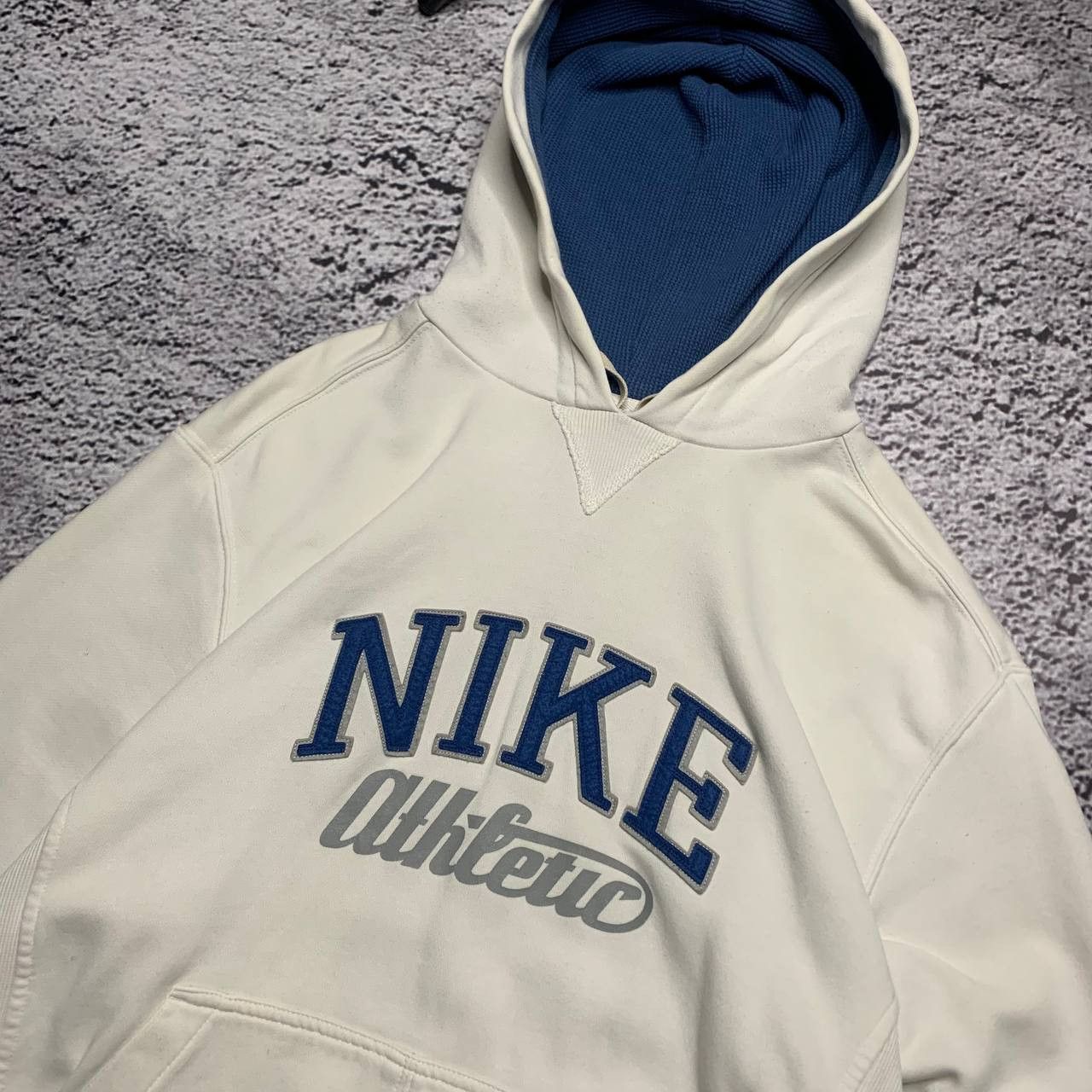 Nike × Vintage 🧢 Nike Athletic Dept. Hoodie – Vintage Sportswear Gem 🧢 Size US L / EU 52-54 / 3 - 2 Thumbnail
