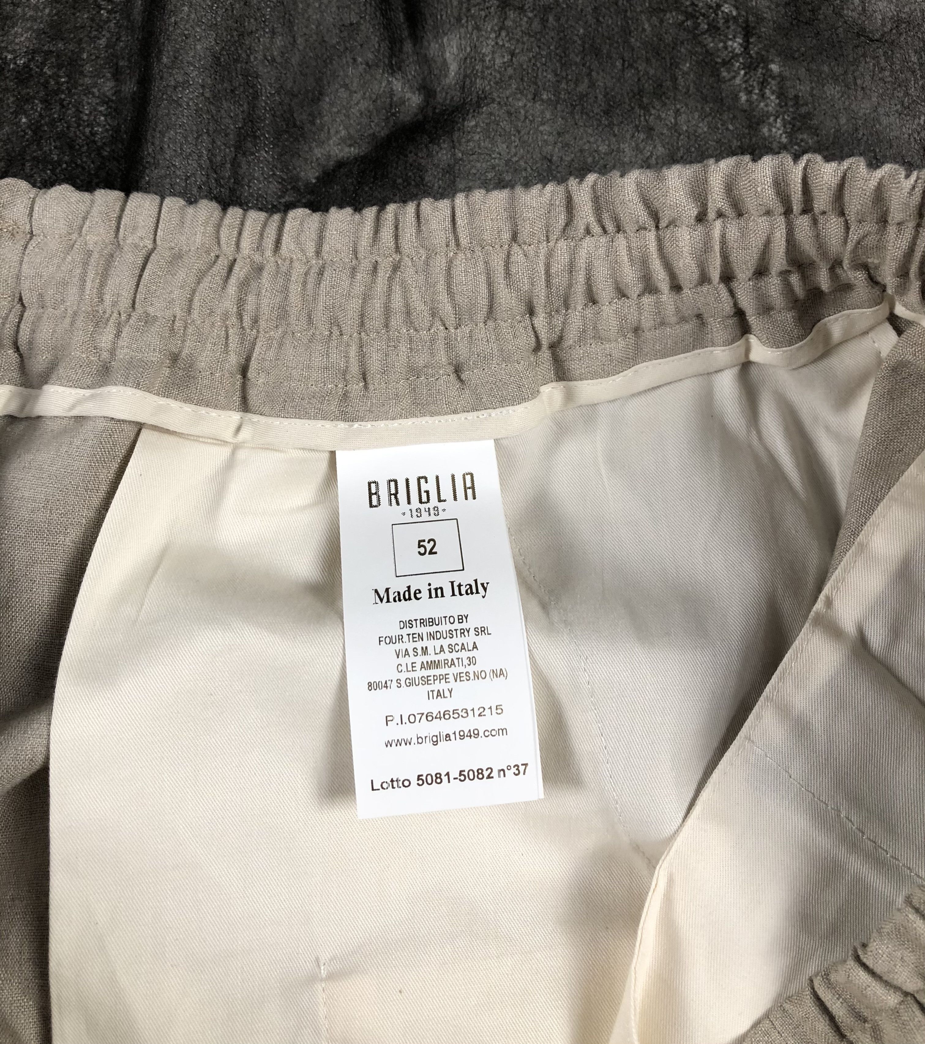 Other Briglia Wimbledons Pure Linen Trousers Size US 36 / EU 52 - 10 Thumbnail