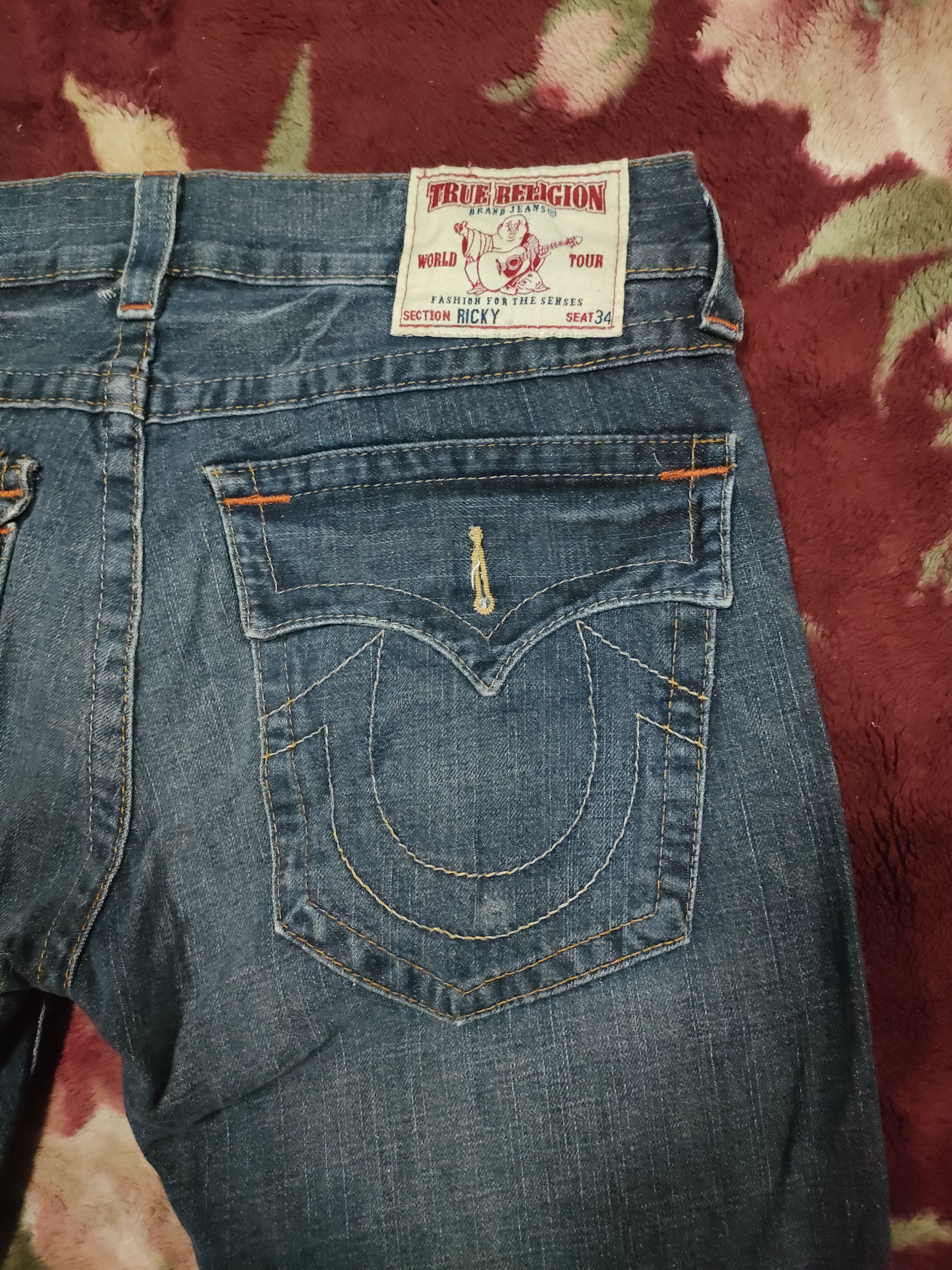 If Six Was Nine × True Religion True Religion Ricky Section Jeans Size US 32 / EU 48 - 3 Thumbnail