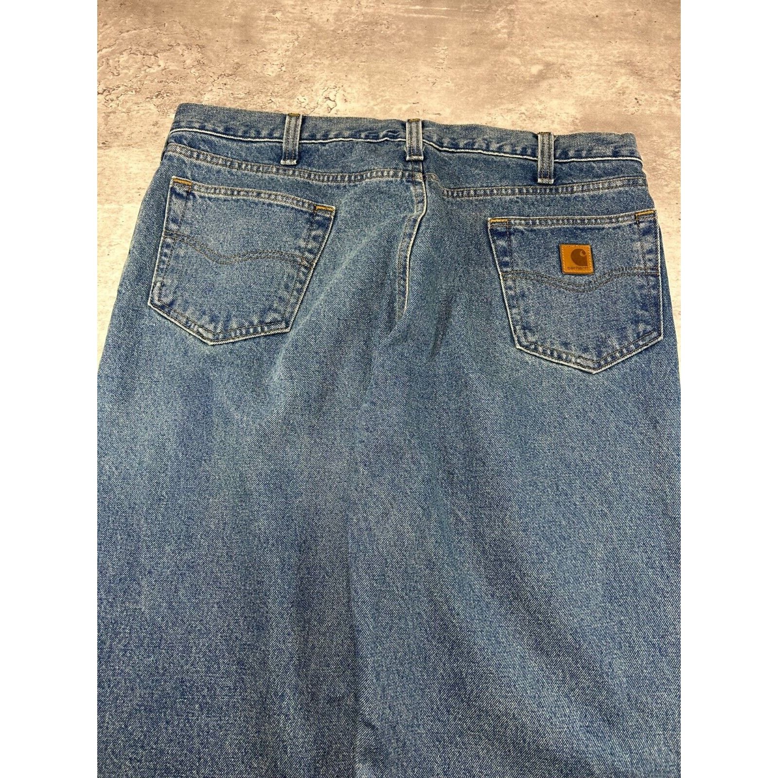 Carhartt Carhartt Relaxed Fit Medium Wash Denim Pants Size 40 Size US 40 / EU 56 - 7 Thumbnail