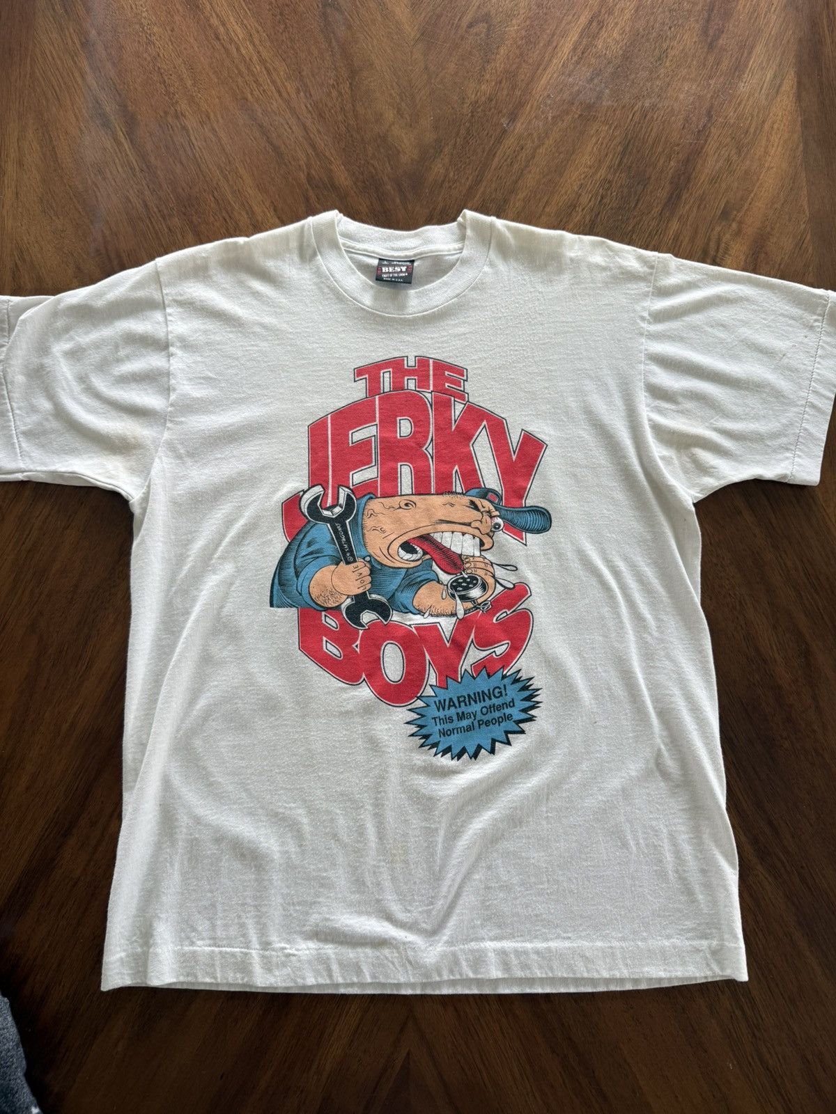 Other RARE Jerky boys 1991 VINTAGE tee Size US L / EU 52-54 / 3 - 1 Thumbnail