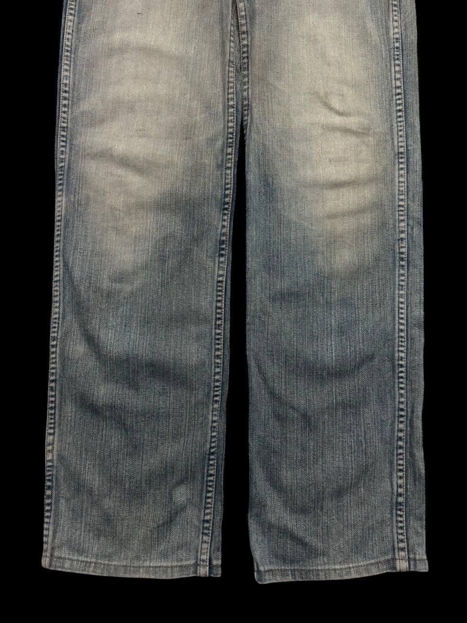 Other INSANE THRASHED 90s Wrangler Mudwash Distressed Sick Style Size US 30 / EU 46 - 7 Thumbnail