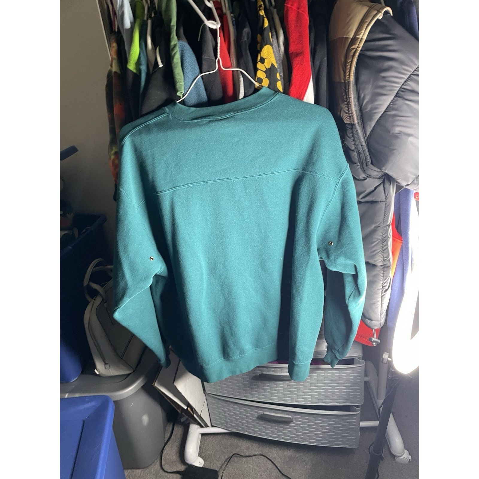 Lee Size L- VTG Lee Sport Miami Dolphins NFL Crewneck Sweater Size US L / EU 52-54 / 3 - 2 Thumbnail