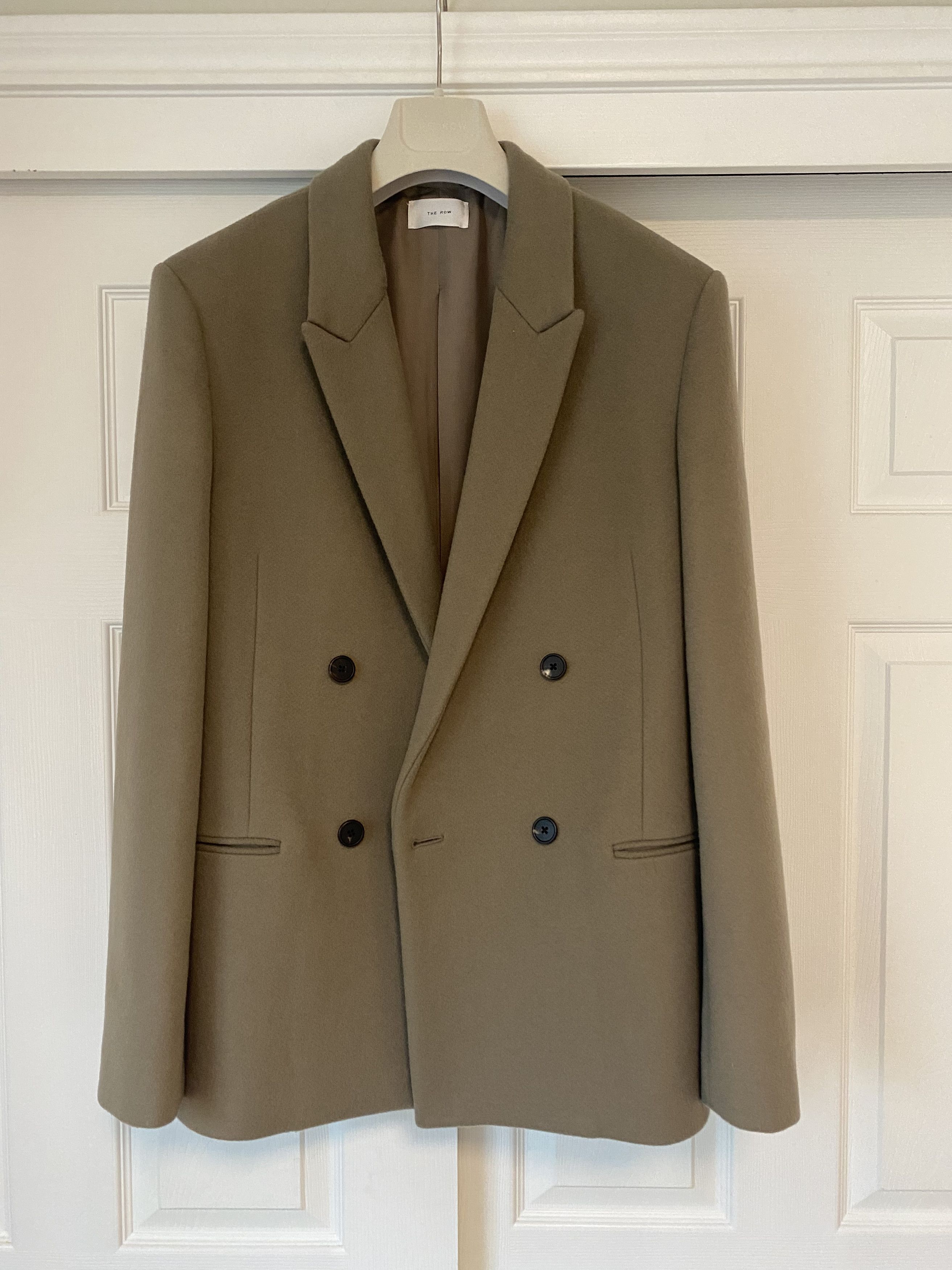 The Row Wilson Double Breasted Cashmere Blazer Size 40R - 1 Thumbnail