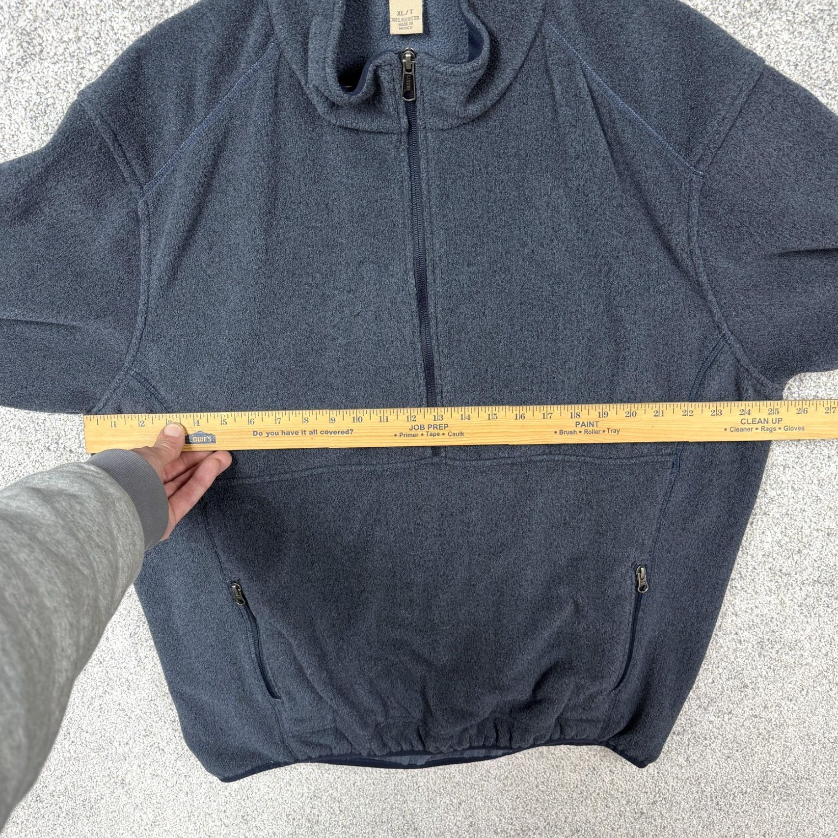 Duluth Trading Company Duluth Trading Jacket Mens XLT Blue Fleece 1/4 Zip Polartec Outdoor Gorpcore Size US XL / EU 56 / 4 - 4 Thumbnail