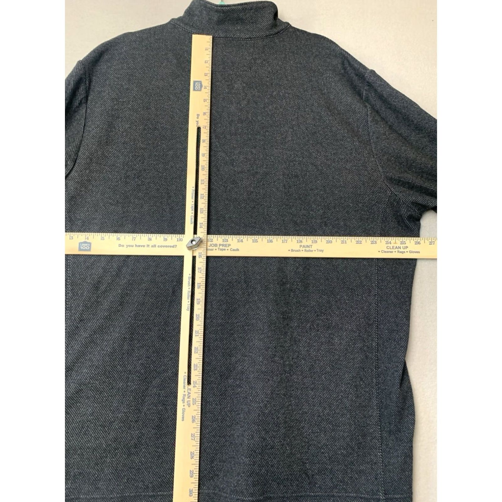 Vineyard Vines Vineyard Vines Shirt Mens 2XL Black Charcoal Calm Water Quarter Zip Pullover NWT Size US XXL / EU 58 / 5 - 6 Thumbnail