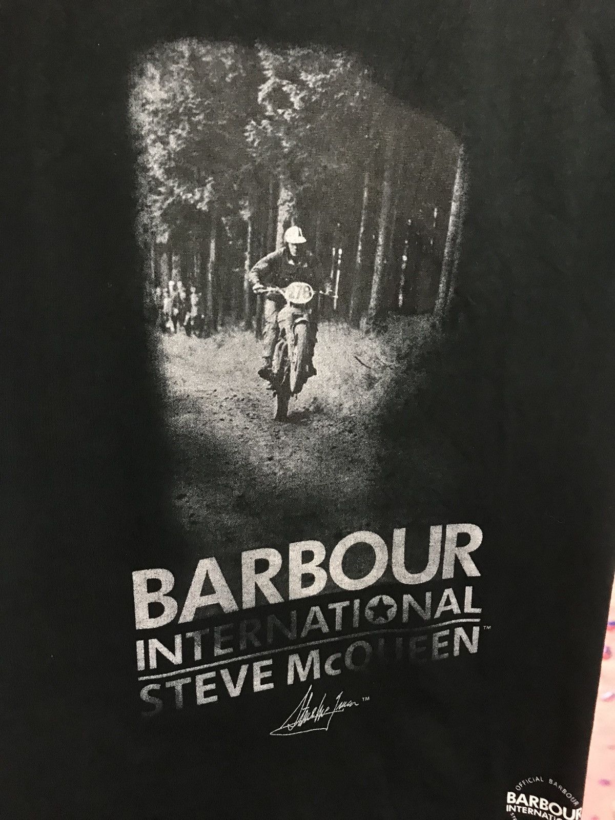 Barbour Barbour Steve McQueen streetwear tee Size US L / EU 52-54 / 3 - 3 Thumbnail