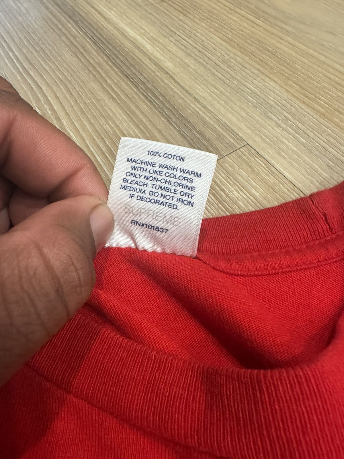 Supreme Supreme T-shirt Size US L / EU 52-54 / 3 - 4 Thumbnail