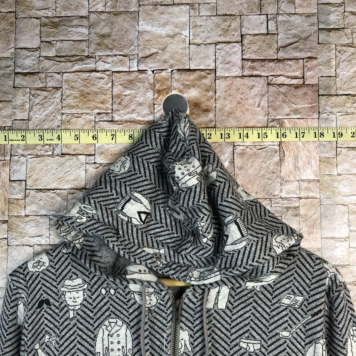 Ne-Net DL Ne Net by issey miyake fullprint sweater Hoodie #A513 Size US M / EU 48-50 / 2 - 4 Thumbnail