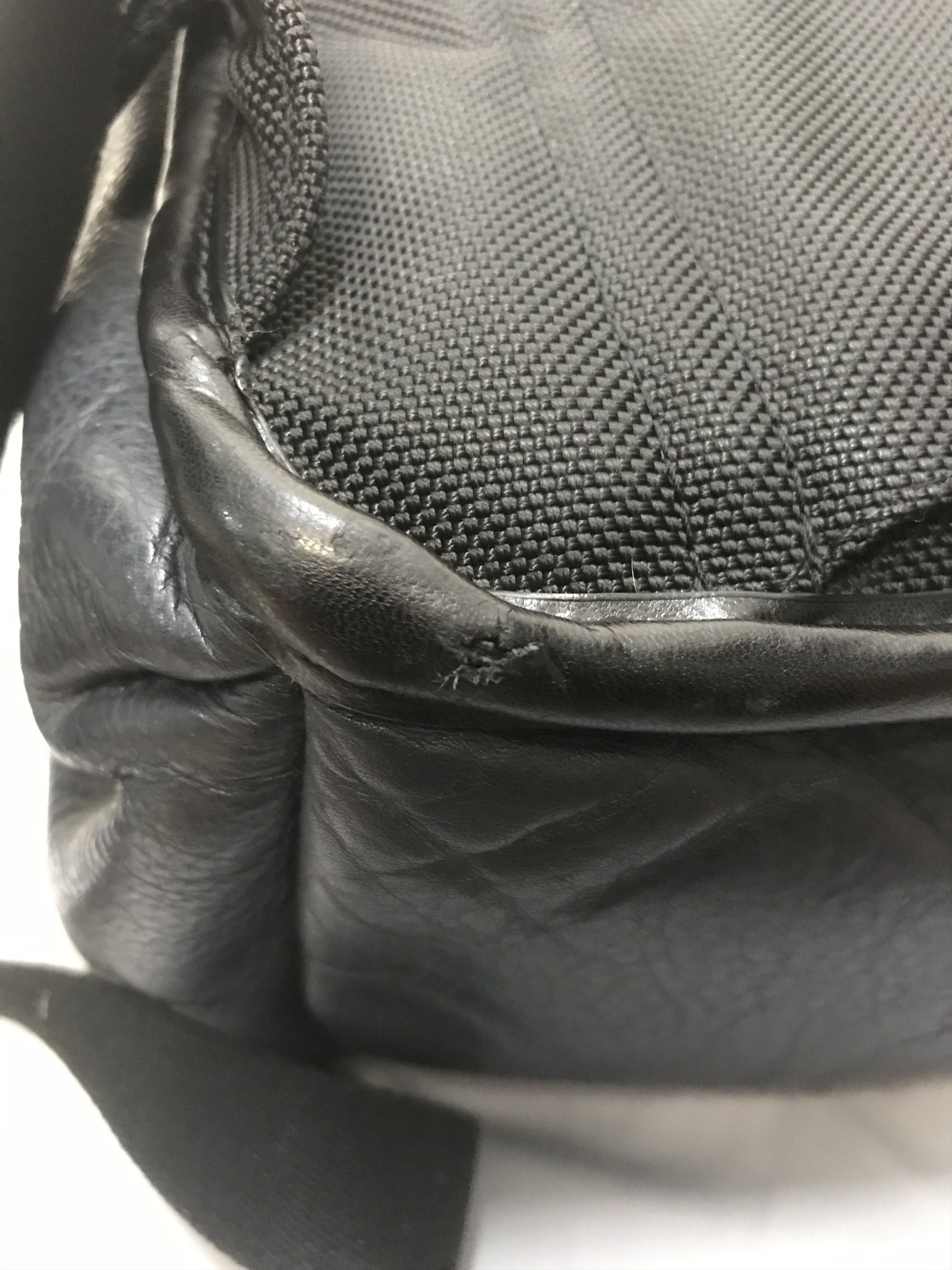 Tumi Tumi Leather Dark Blue Bagpack Size ONE SIZE - 17 Thumbnail