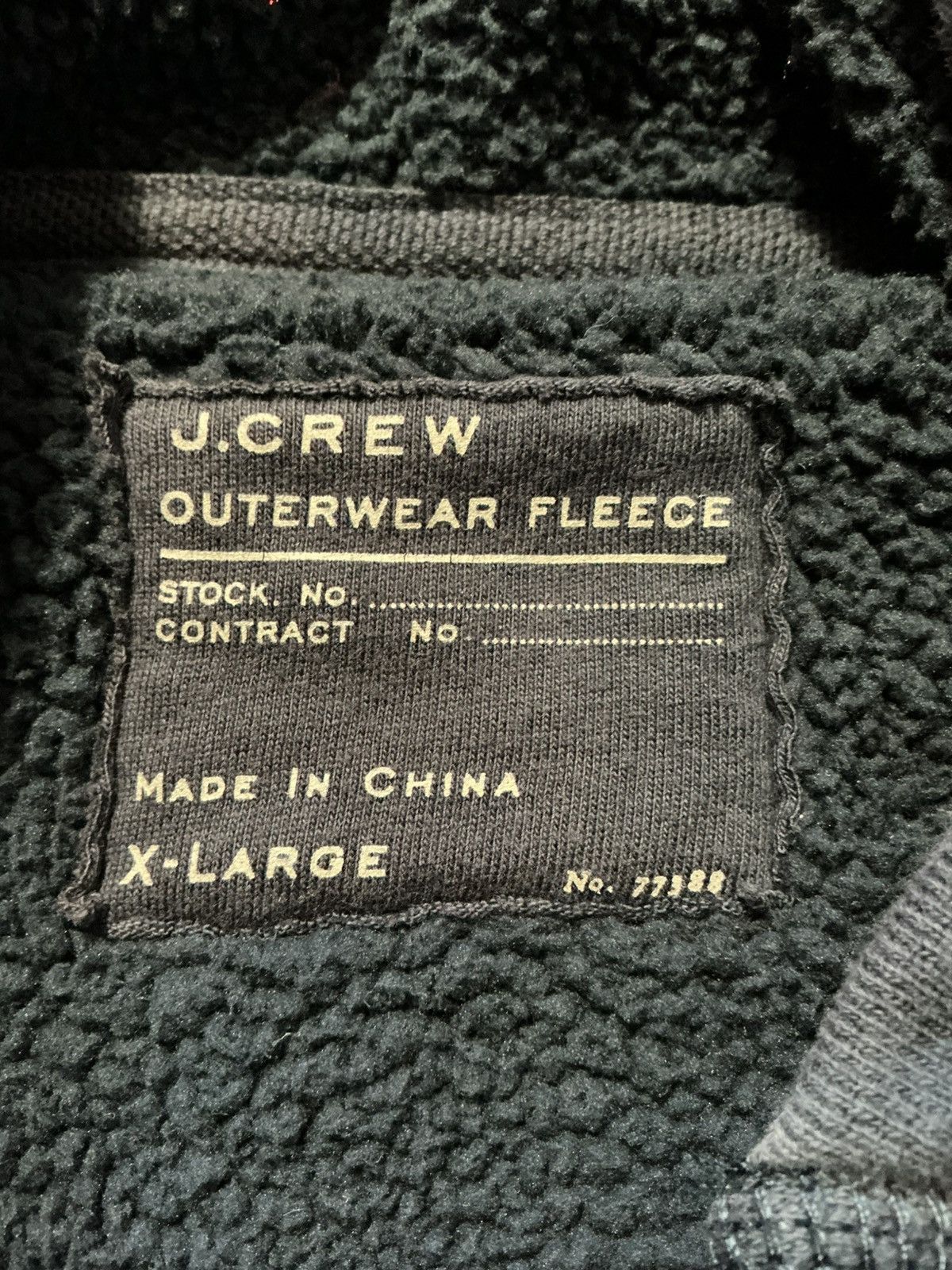 J.Crew Judge Judy J. Crew Fleece Sherpa Embroidered Full Zip Hoodie Size US XL / EU 56 / 4 - 5 Thumbnail