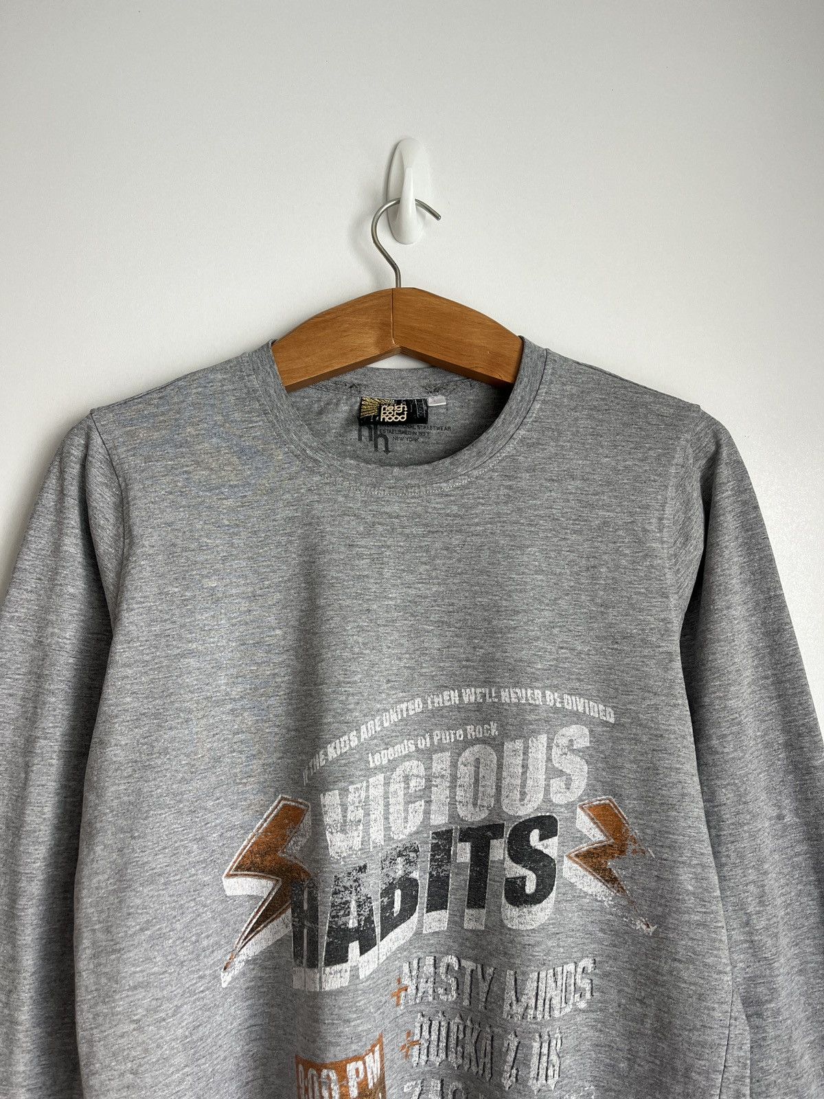 Neighborhood Neighborhood Vicious Habits Long Sleeve Tee Size US M / EU 48-50 / 2 - 3 Thumbnail