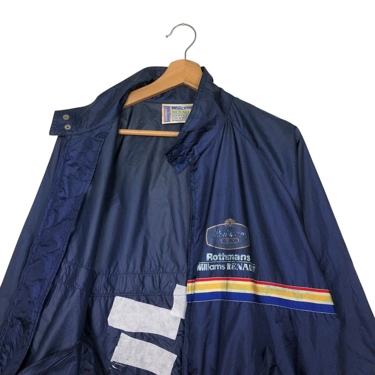 Vintage 🔥VINTAGE 80’s ROTHMANS WILLIAMS RENAULT BOMBER JACKET Size US M / EU 48-50 / 2 - 13 Thumbnail