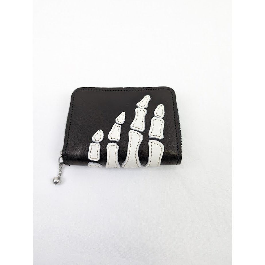Kapital Kapital Zip Wallet Black/White Size ONE SIZE - 4 Thumbnail