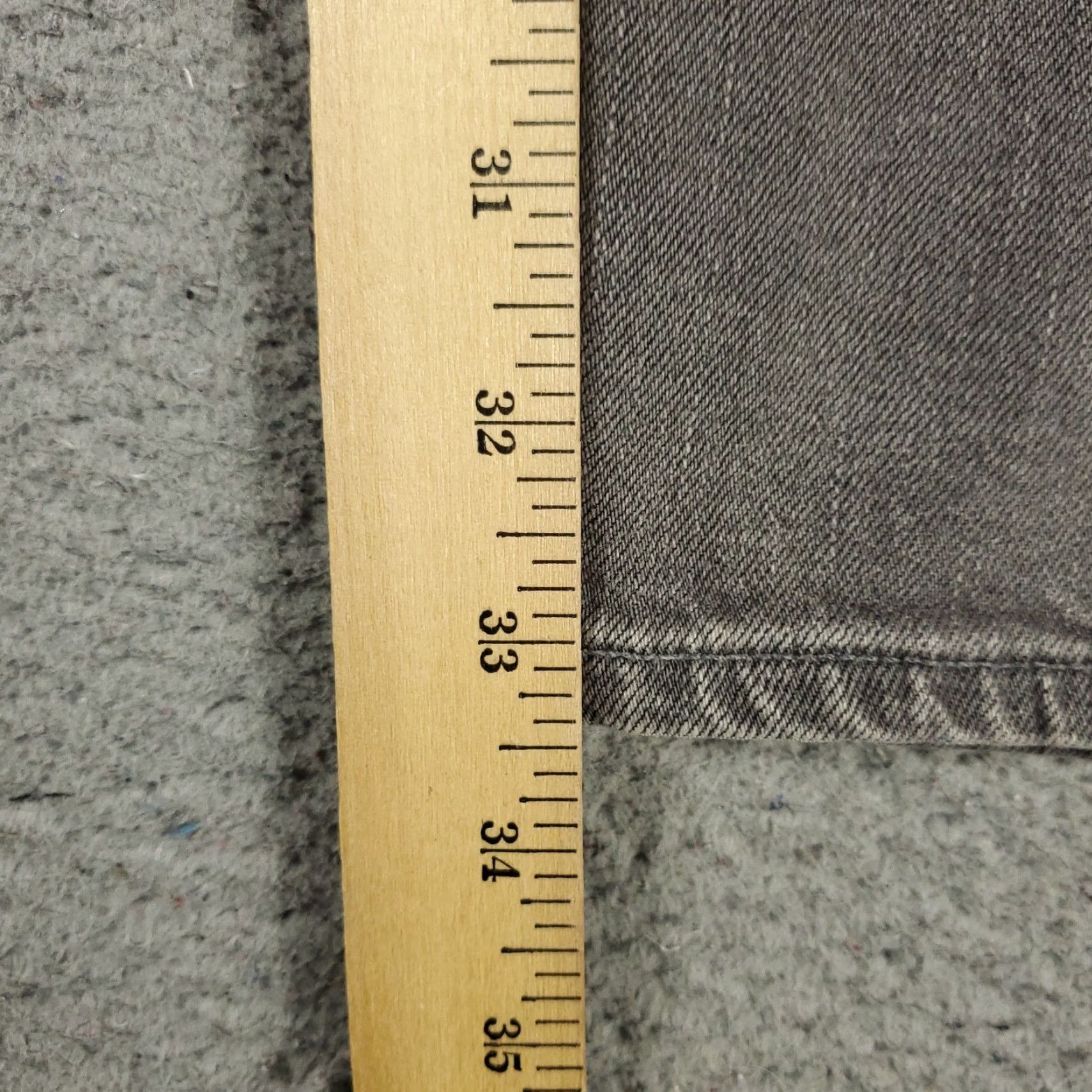 Rag & Bone rag & bone Jeans Mens 34x33 Gray Extra Slim Fit Denim Pants Regular Waist 34 5-Pocket Design Straight Vintage No Size US 34 / EU 50 - 6 Thumbnail