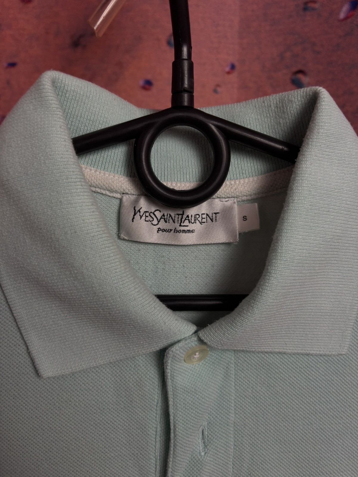 Yves Saint Laurent YSL Yves Saint Laurent luxury polo tee Size US S / EU 44-46 / 1 - 4 Thumbnail