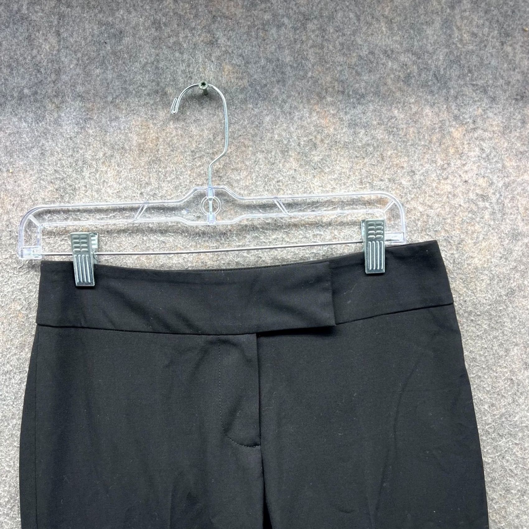 Trina Turk Trina Turk Pants Womens 2 Black Stretch Dress Slacks Wide Leg Trousers LA Size 26" / US 2 / IT 38 - 6 Thumbnail