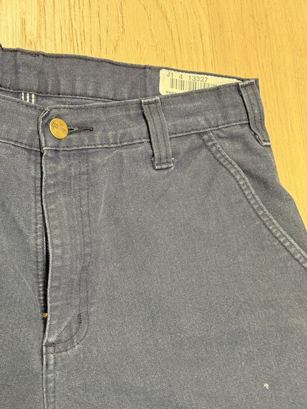 Carhartt 1980s Carhartt Blue Work Pants (Tagged for Rental Only) Size US 32 / EU 48 - 3 Thumbnail