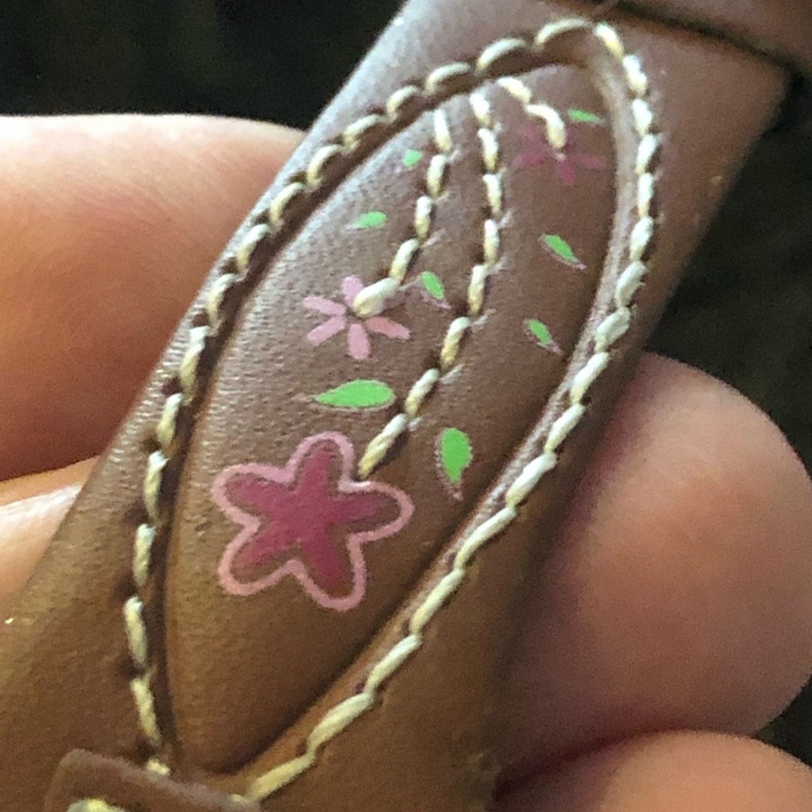 Jewelry Ladies southwest style vegan leather band watch Size ONE SIZE - 6 Thumbnail