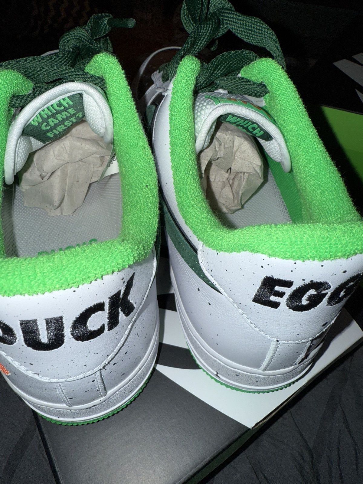 Nike Air force 1 ‘07 “Duck Or Egg” Size US 11 / EU 44 - 10 Thumbnail