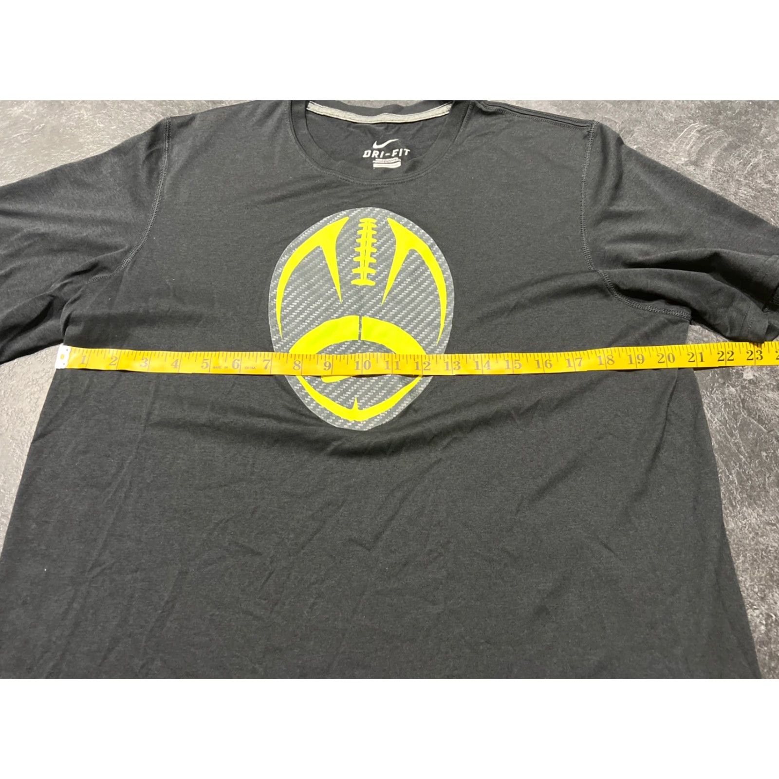 Nike Nike Dri-Fit Football Training T-Shirt Mens Large L Black Activewear Size US L / EU 52-54 / 3 - 5 Thumbnail