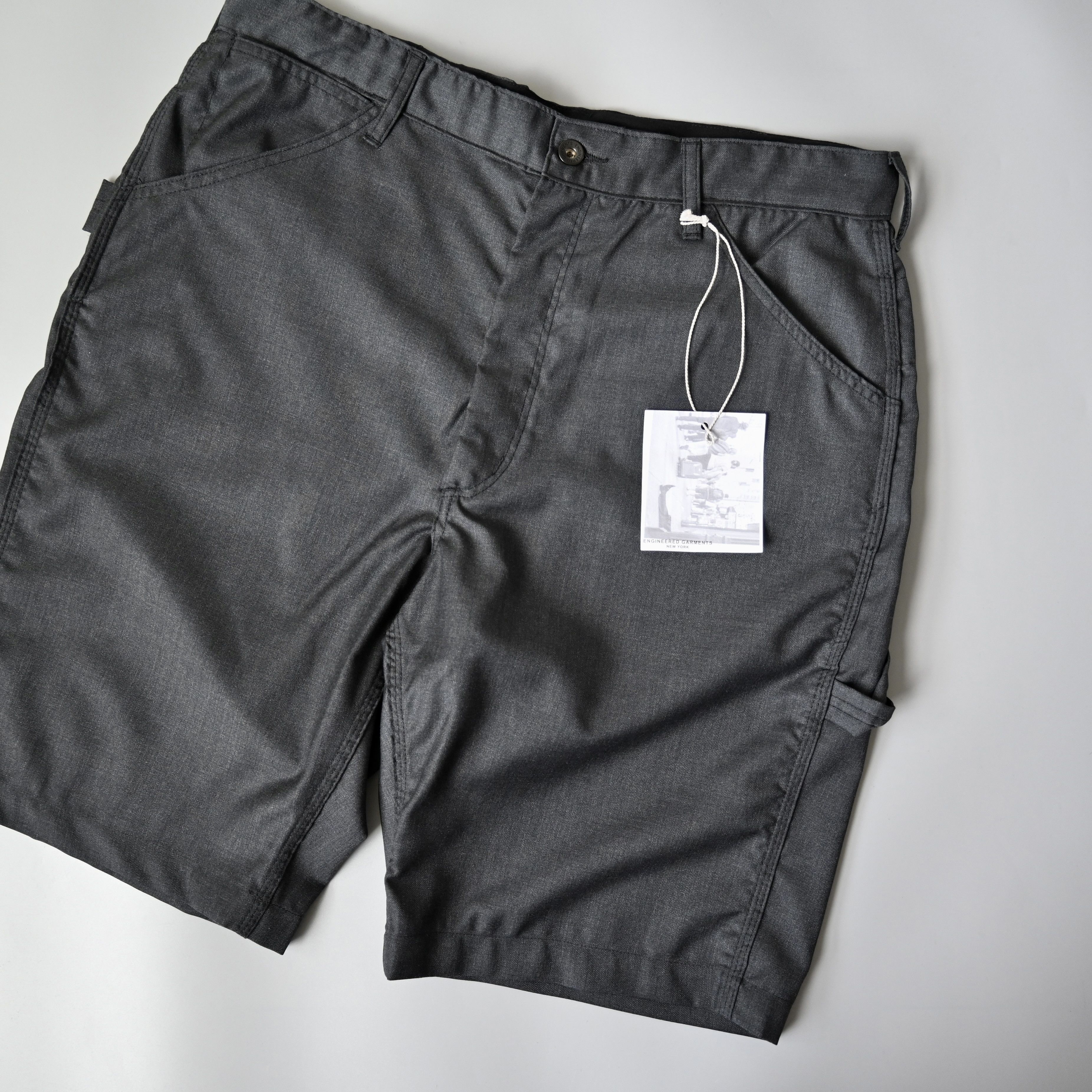 Engineered Garments UNUSED, Engineered Garments Painter shorts, Charcoal Wool, L Size US 37 - 10 Thumbnail