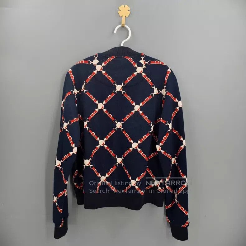 Hermes Hermes Classic Chain Print Button Jacket Size XS / US 0-2 / IT 36-38 - 2 Thumbnail