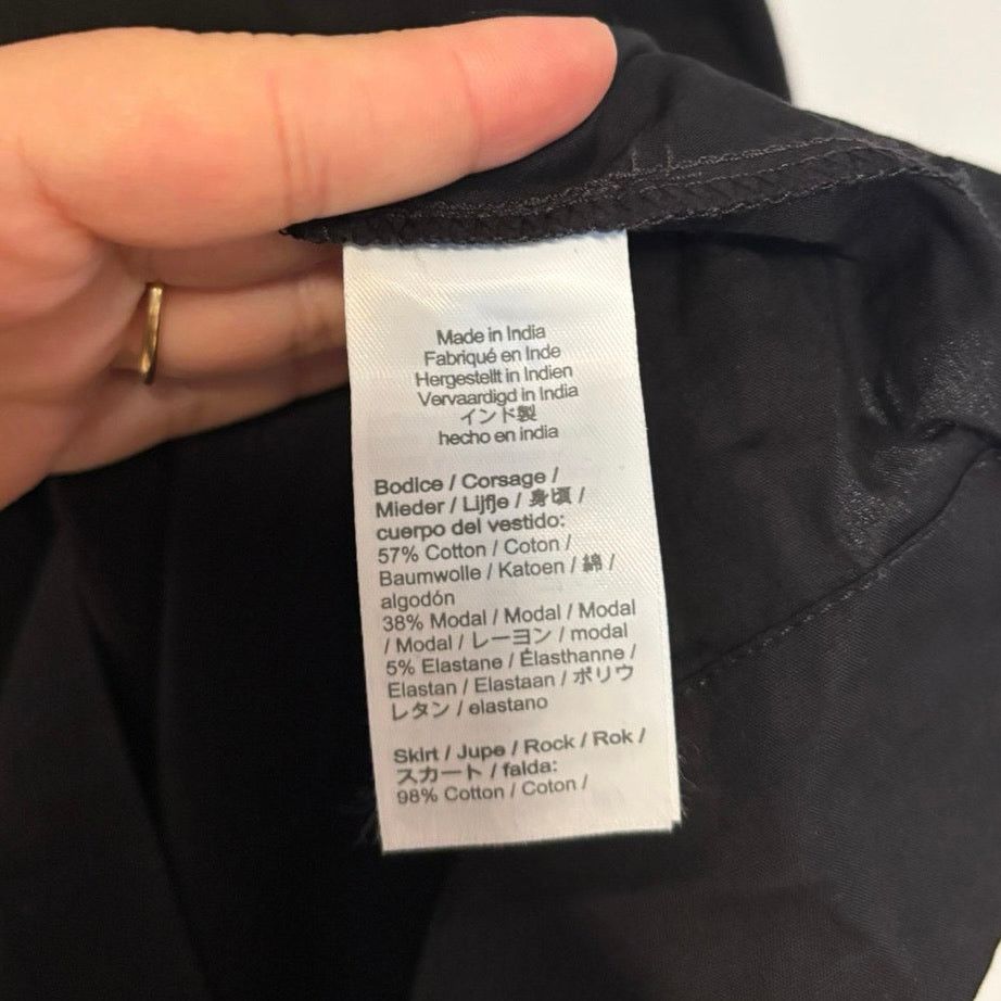 J.Crew NWT J.Crew Ribbed Knit Mixy Dress In Black Size XL Petite Size XL / US 12-14 / IT 48-50 - 5 Thumbnail