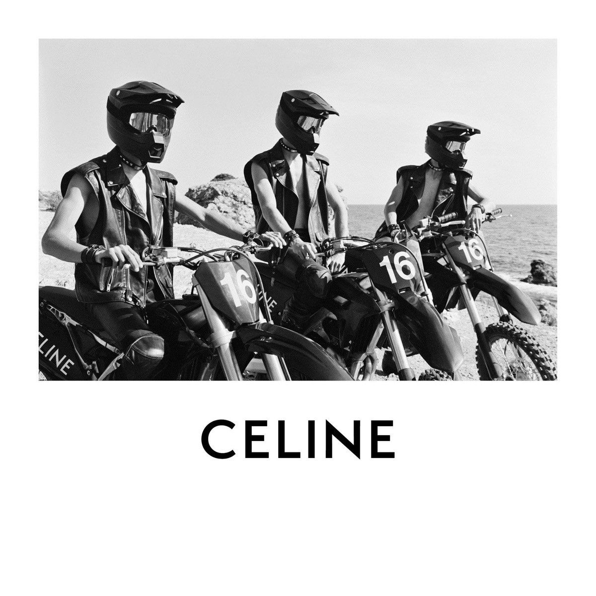 Celine CELINE BY HEDI SLIMANE 22SS RUNWAY BIKER LEATHER VEST Size US S / EU 44-46 / 1 - 14 Thumbnail