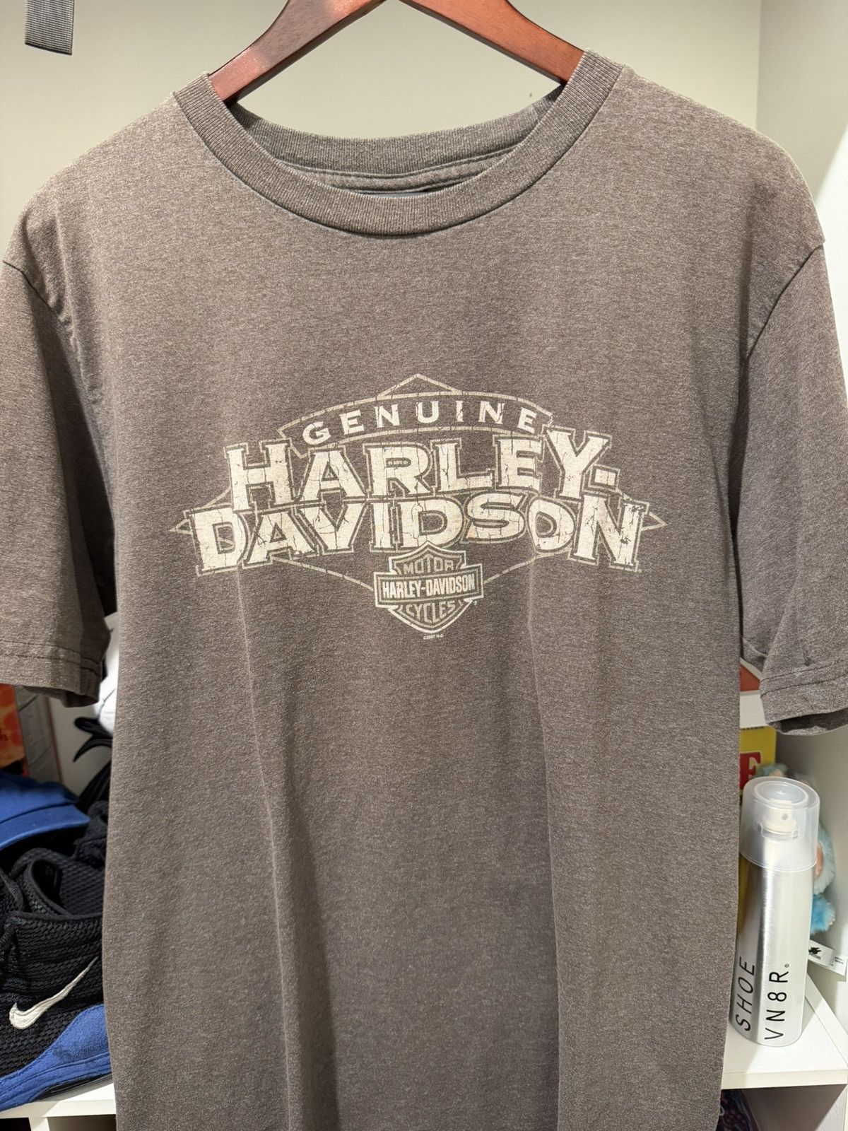 Harley Davidson Brown Harley Davidson Orlando T-Shirt Size US L / EU 52-54 / 3 - 1 Thumbnail