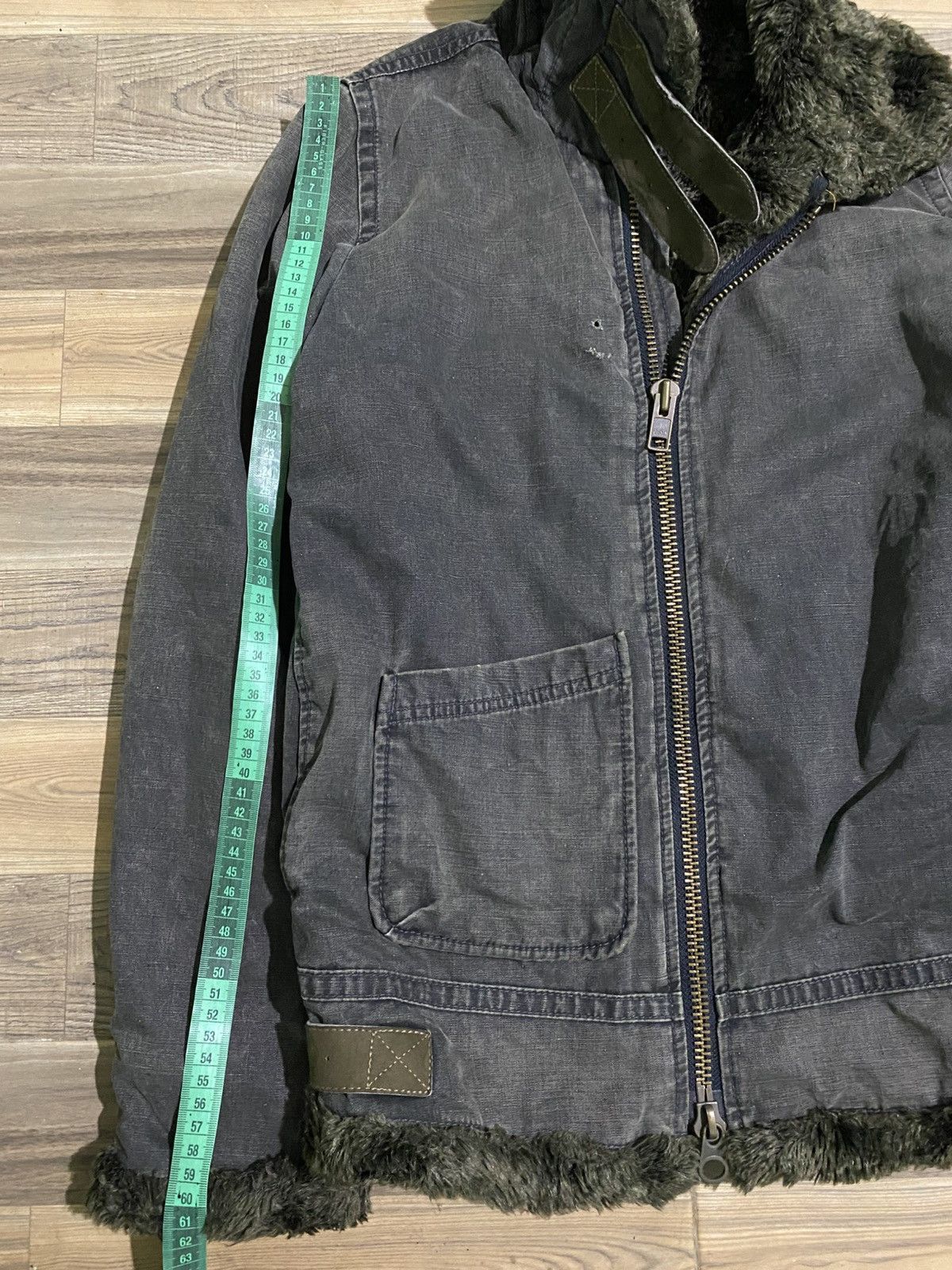 Le Grande Bleu (L.G.B.) JAPANESE BRAND JOHNBULL FUR FAUX KOJIMA JACKET Size US S / EU 44-46 / 1 - 14 Thumbnail