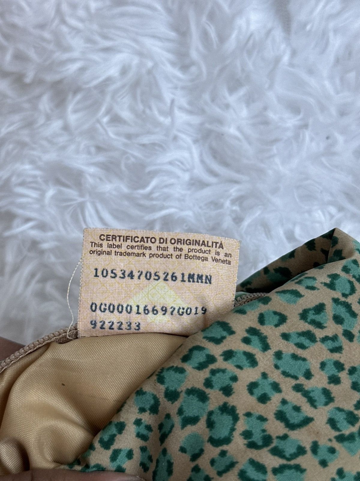 Bottega Veneta Vintage Bottega Veneta Leopard Nylon Shoulder Bag Size ONE SIZE - 13 Thumbnail