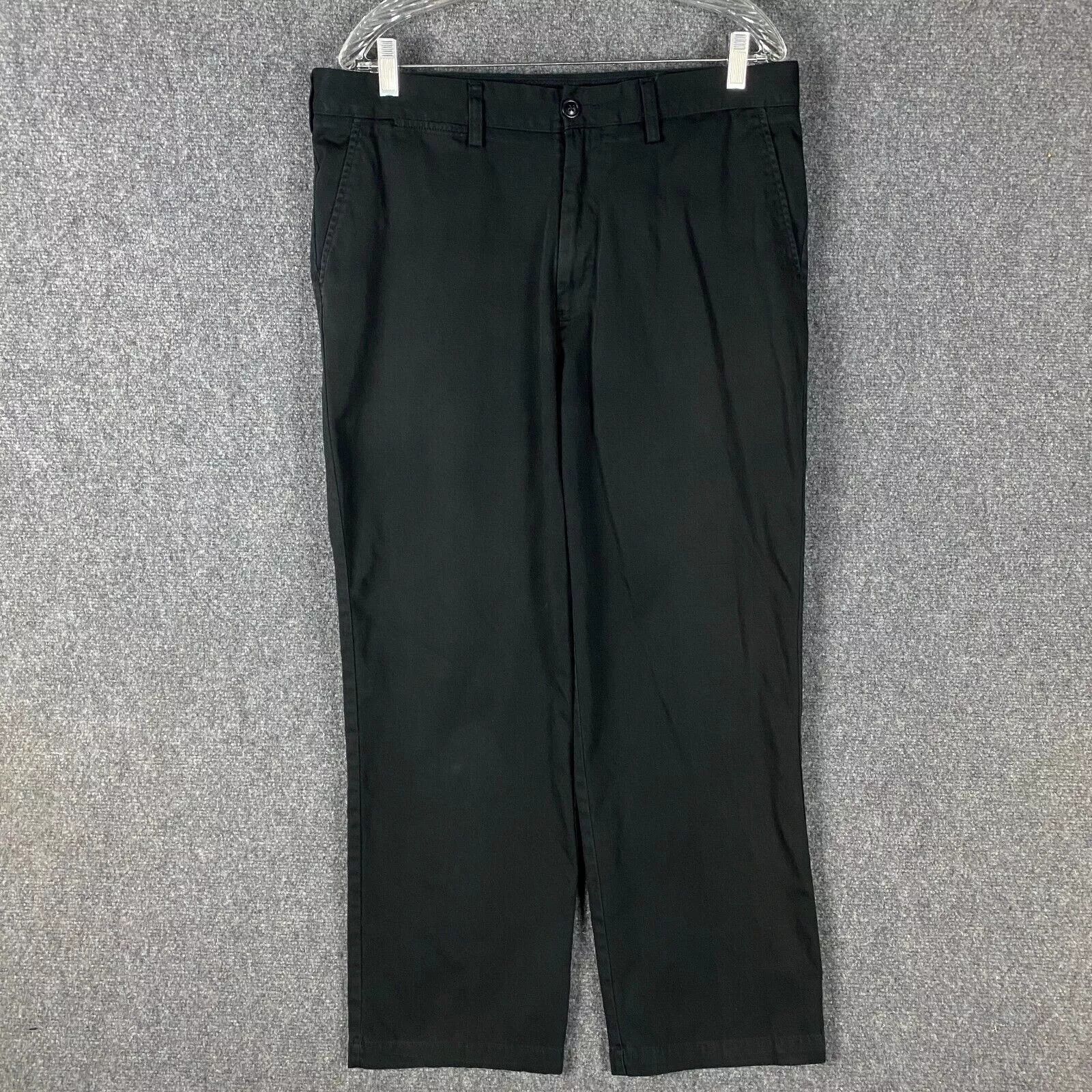 Nautica Nautica Chino Pants Men's 36x29 Clipper Cotton Adults Black Size US 36 / EU 52 - 1 Thumbnail