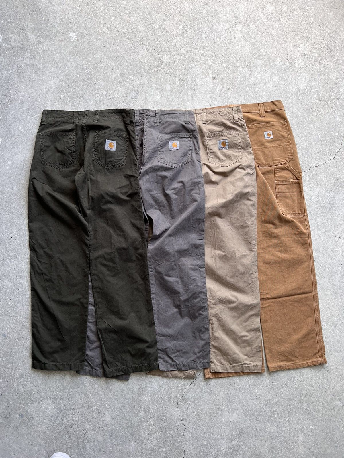 Carhartt × Carhartt Wip × Vintage Vintage Carhartt Wip Pants Khaki Size US 28 / EU 44 - 2 Thumbnail
