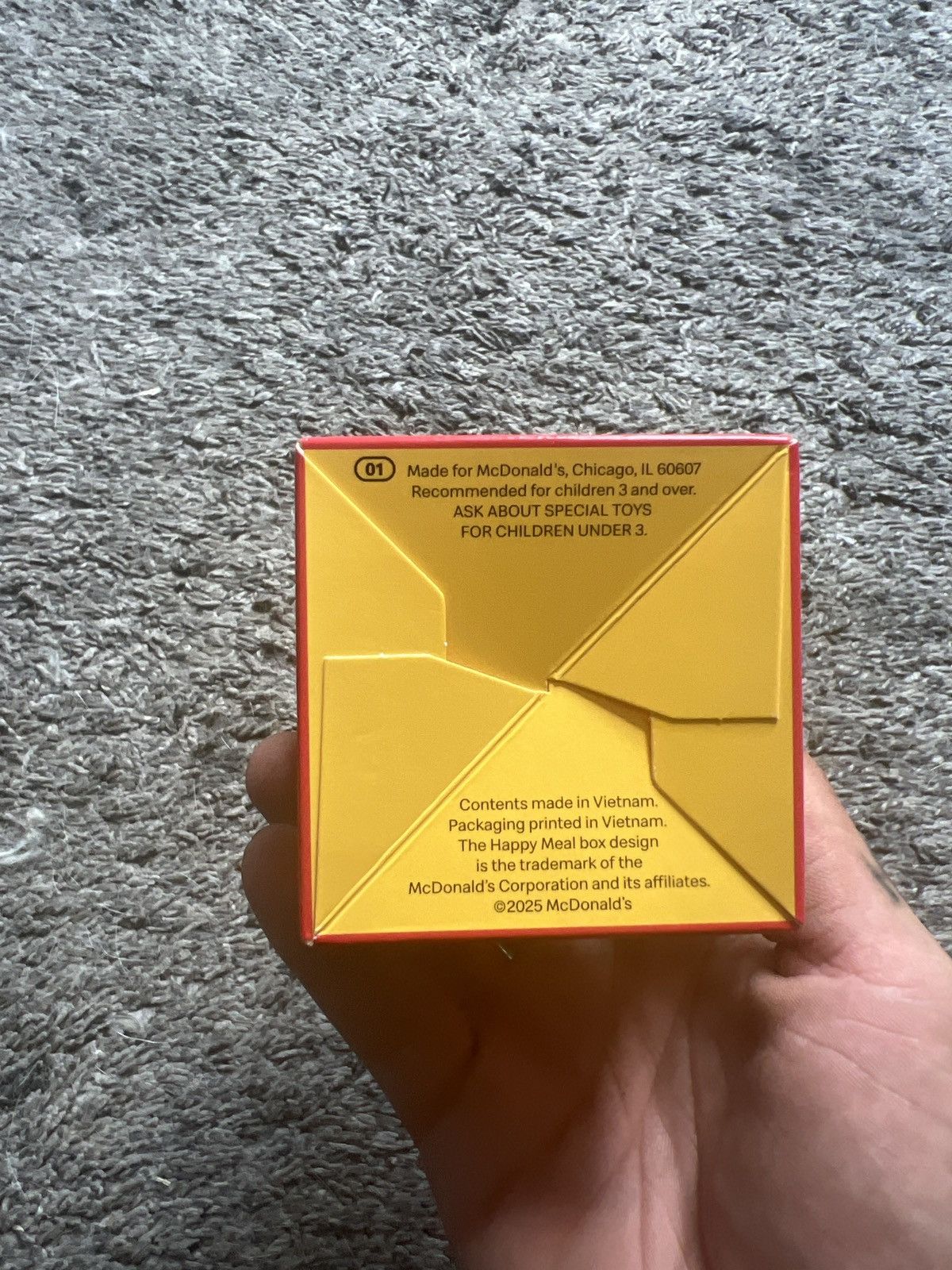 Hypebeast 2025 Lil McDonald’s Happy Meal Carton Size ONE SIZE - 3 Thumbnail