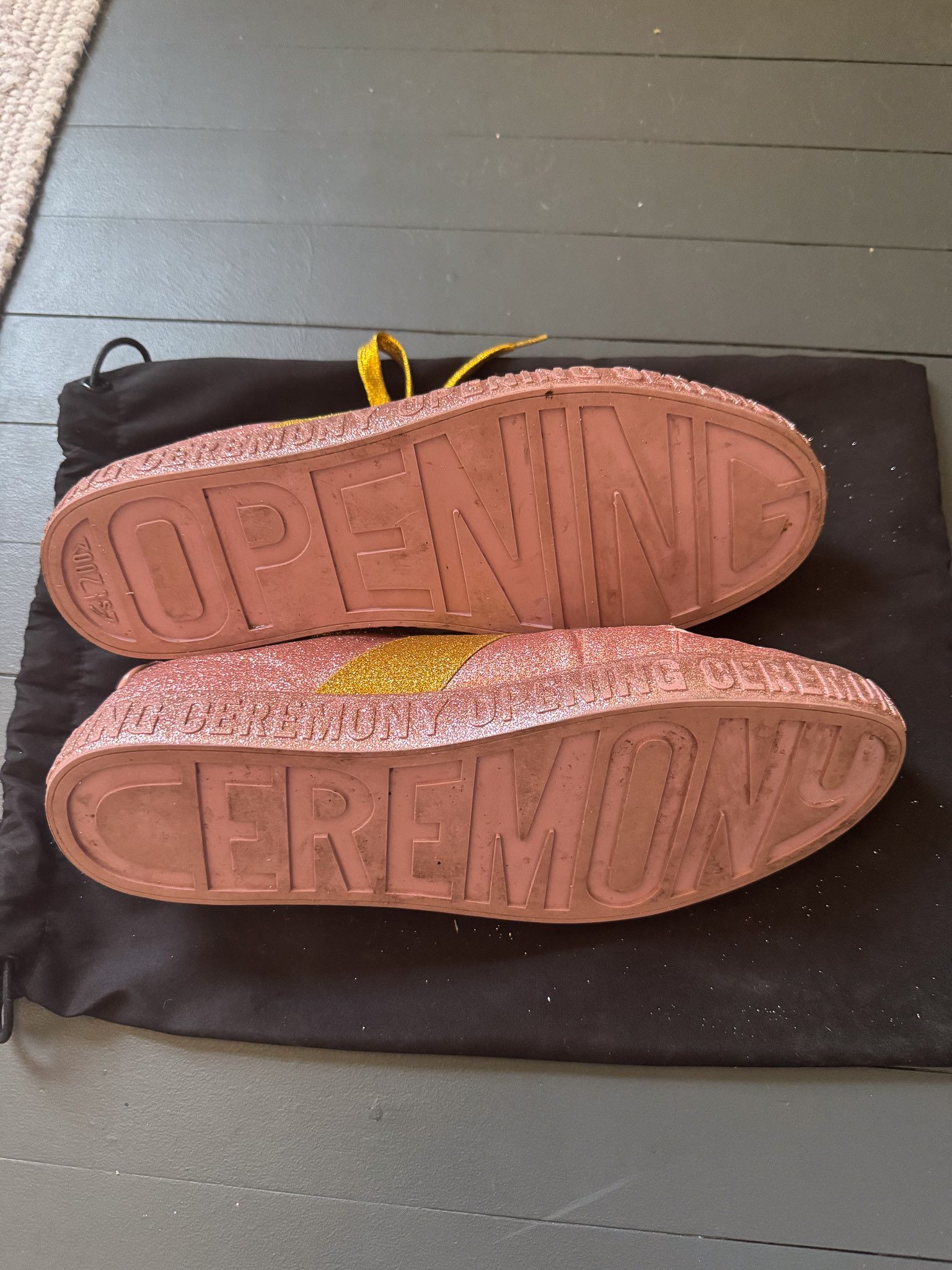 Opening Ceremony Glitter Sneakers Size US 11 / EU 44 - 5 Thumbnail