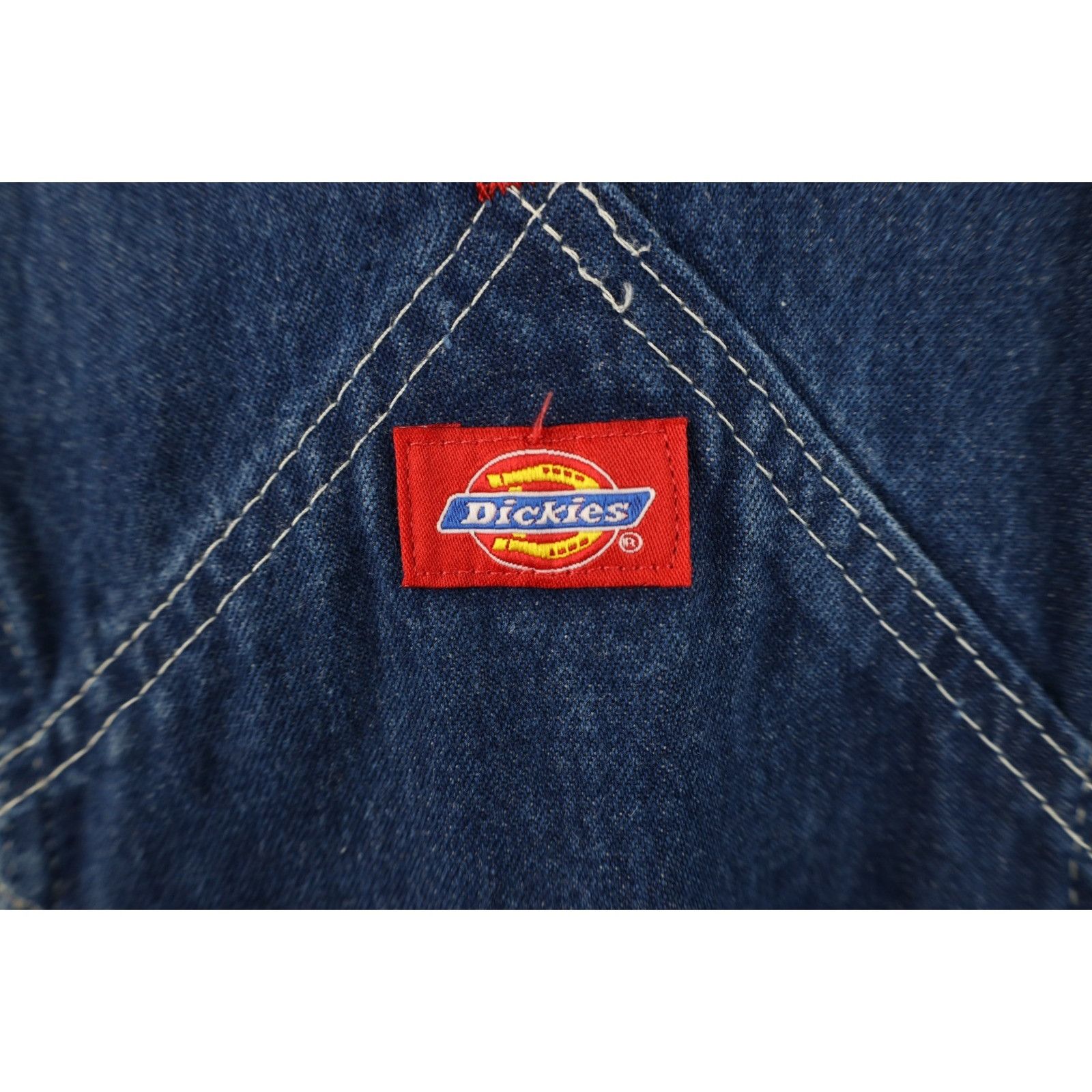 Dickies Vintage Y2K Dickies Faded Wide Leg Denim Overalls Size US 38 / EU 54 - 12 Thumbnail