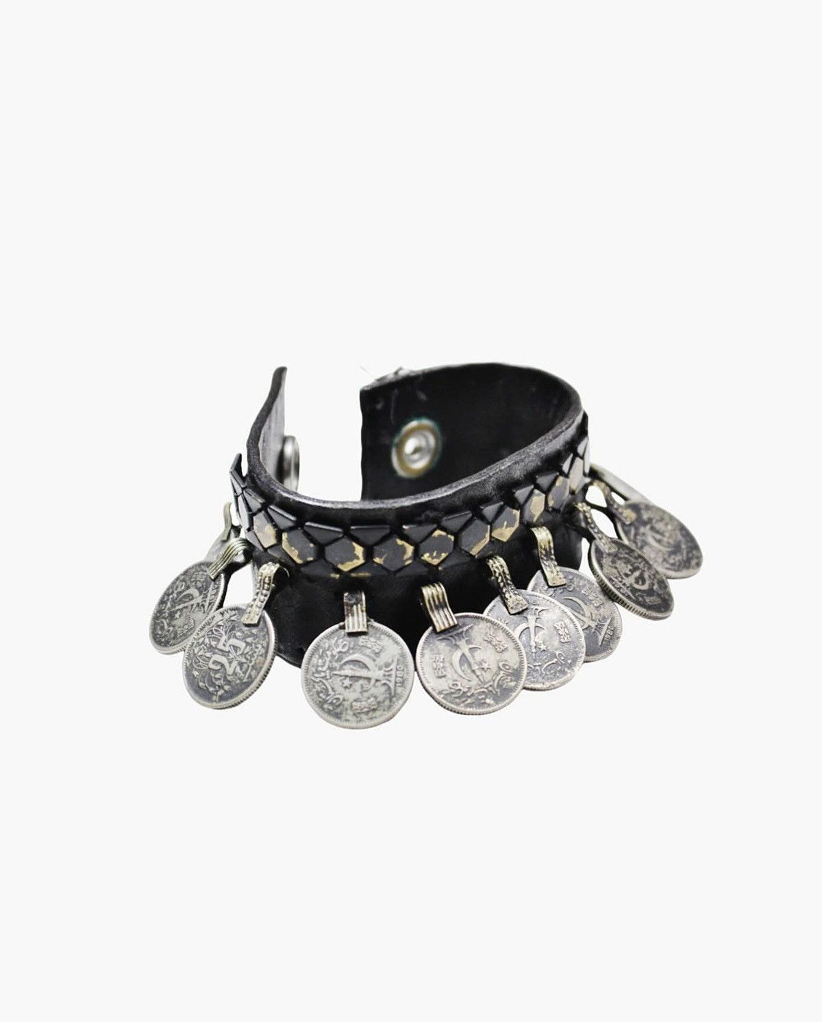 kmrii leather stone bracelet （KMRii（ケムリ）の「KMRii