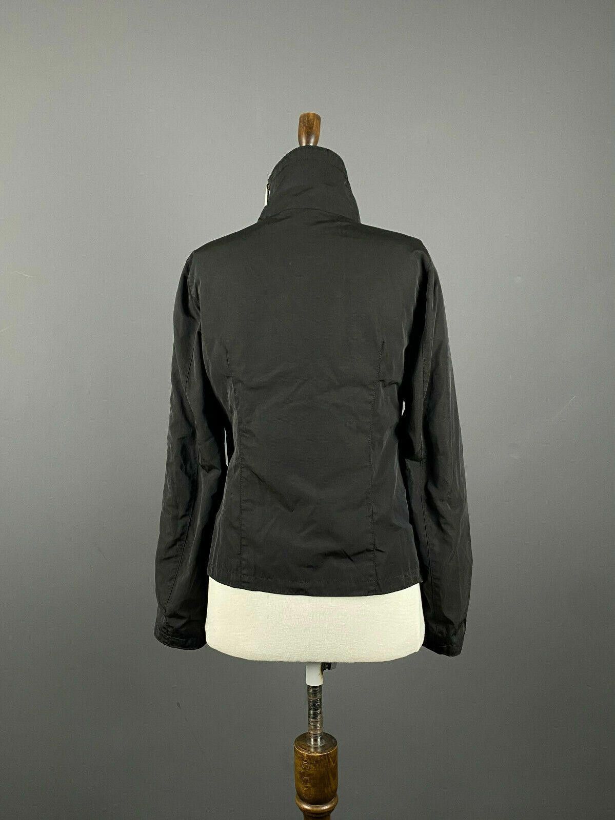Designer Ladies S' Max Mara Black Full Zip High Jacket Size GB12 F42 Size S / US 4 / IT 40 - 6 Thumbnail